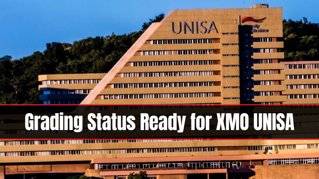 Grading Status Ready for XMO UNISA