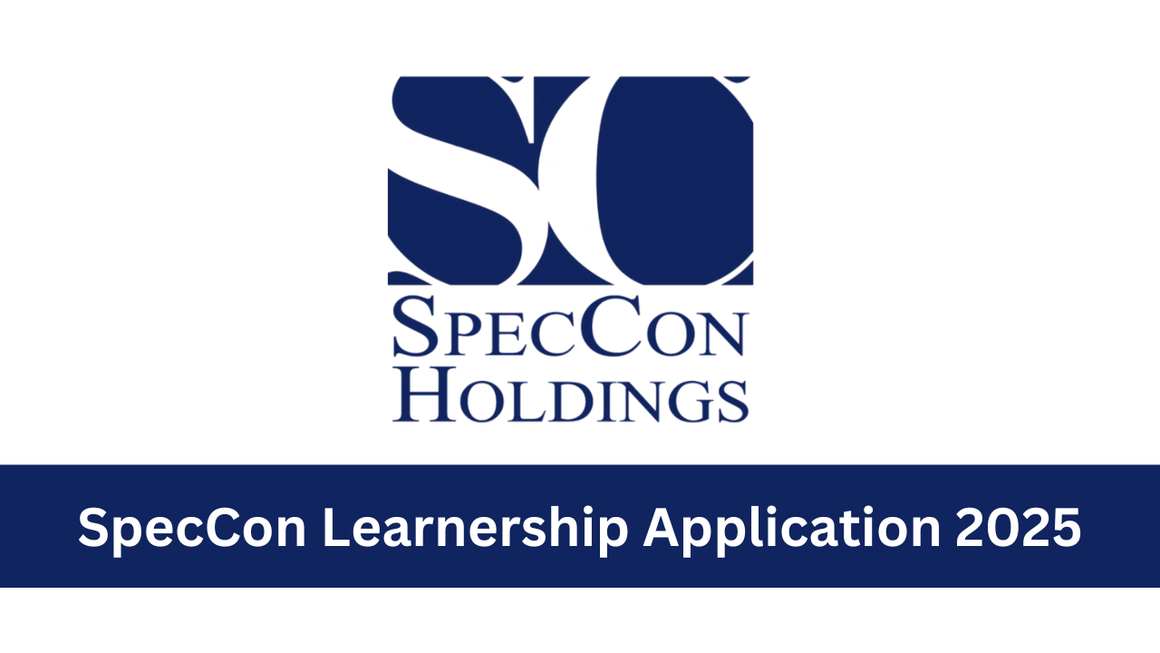 SpecCon Learnership Application 2025