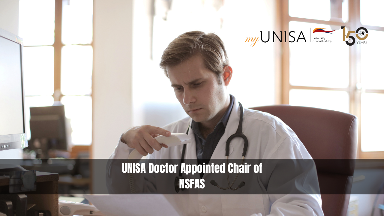 UNISA Doctor Appointed Chair of NSFAS