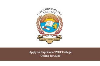 Apply to Capricorn TVET College Online for 2026
