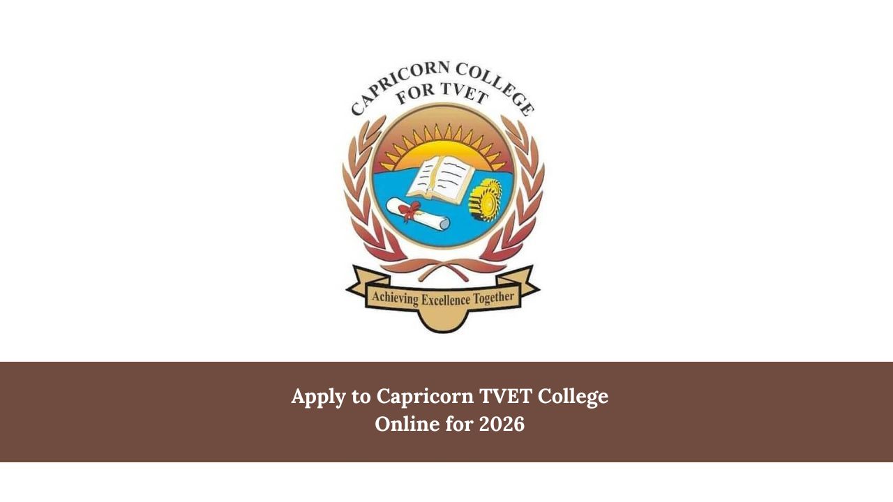 Apply to Capricorn TVET College Online for 2026
