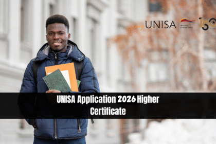 UNISA Application 2026 Higher Certificate