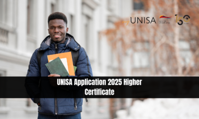 UNISA Application 2025 Higher Certificate