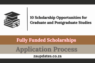 10 Scholarship Opportunities for Graduate and Postgraduate Studies Currently Open In 2025