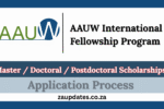 AAUW International Fellowship Program