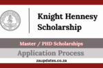 Knight Hennesy Scholarship