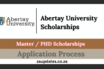 Abertay University Scholarships