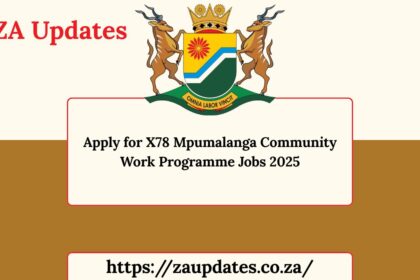 Apply for X78 Mpumalanga Community Work Programme Jobs 2025