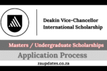 Deakin Vice-Chancellor International Scholarship For 2025