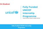 Fully Funded UNICEF Internship Programme