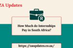 How Much do Internships Pay in South Africa?