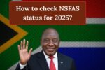 How to check NSFAS status for 2025?