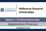 Melbourne Research Scholarships