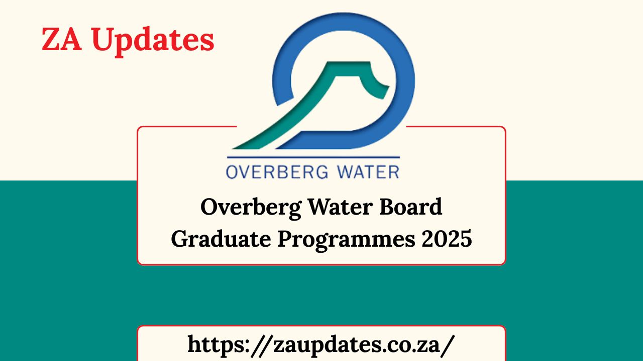 Overberg Water Board Graduate Programmes 2025