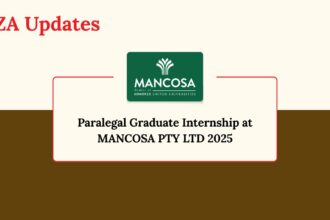 Paralegal Graduate Internship at MANCOSA PTY LTD 2025