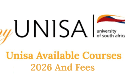 Unisa Available Courses 2026 and Fees - www.unisa.ac.za