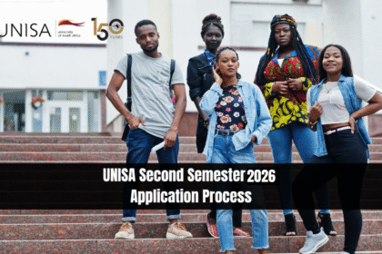 UNISA Second Semester 2026 Application Process