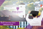 Rhodes University Online Application 2026
