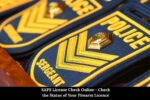SAPS License Check Online