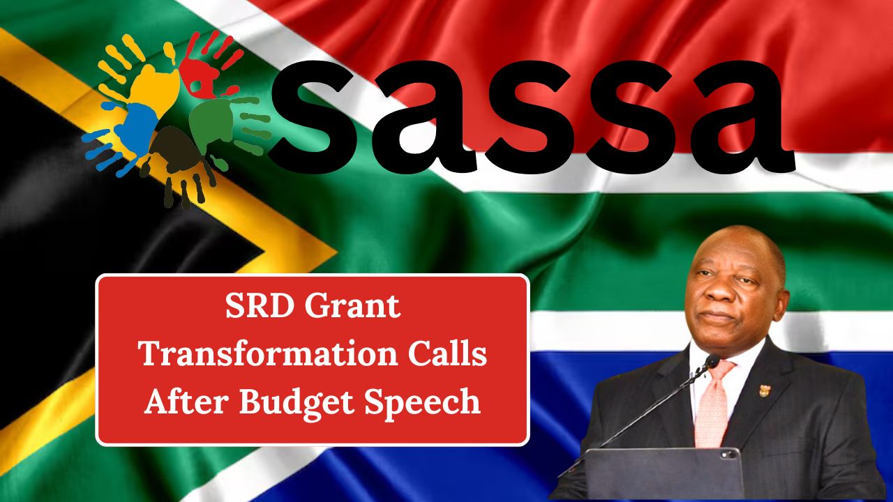 SRD Grant Transformation Calls After Budget Speech.