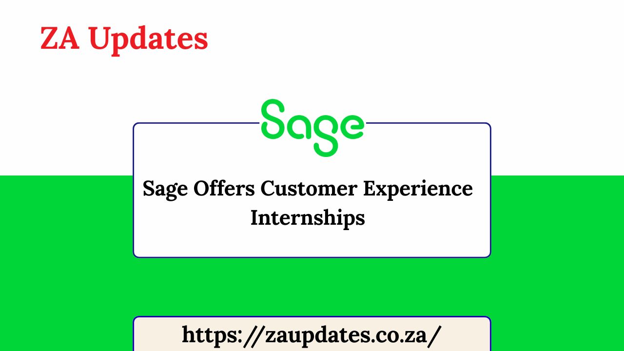 Sage Offers Customer Experience Internships