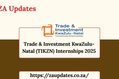 Trade & Investment KwaZulu-Natal (TIKZN) Internships 2025