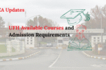 UFH Available Courses and Admission Requirements