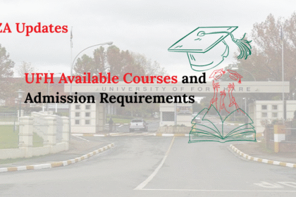 UFH Available Courses and Admission Requirements