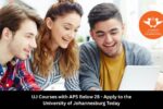 UJ Courses with APS Below 28