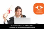 UJ Courses with a Low APS for 2026 | University of Johannesburg Opportunities