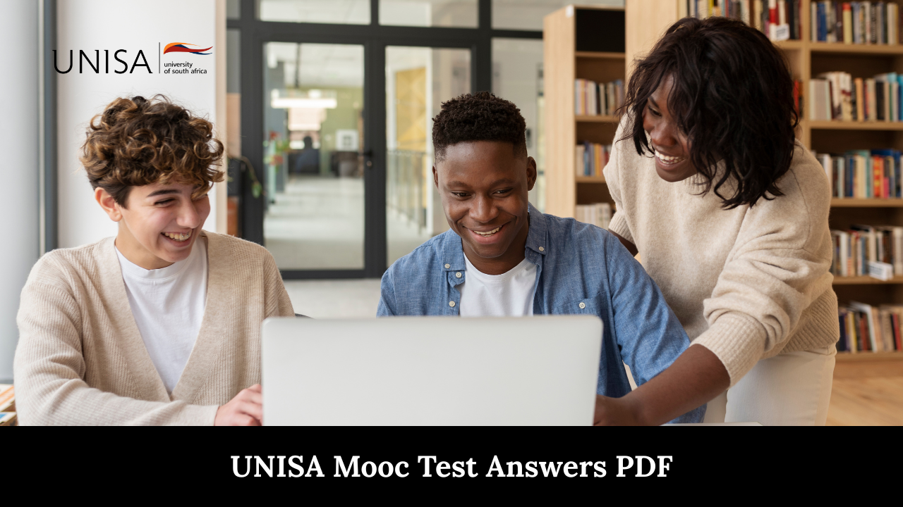 UNISA Mooc Test Answers PDF
