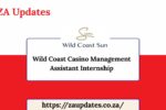 Wild Coast Casino Management Assistant Internship