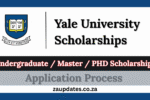 Yale University Scholarships