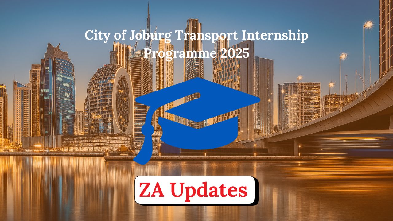 City of Joburg Transport Internship Programme 2025