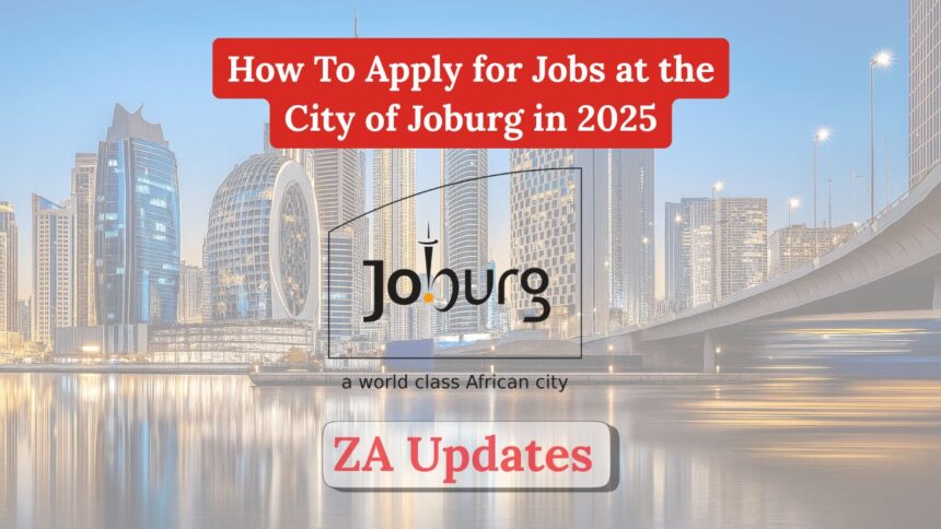 Jobs at the City of Joburg