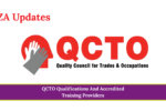 QCTO Qualifications And Accredited Training Providers