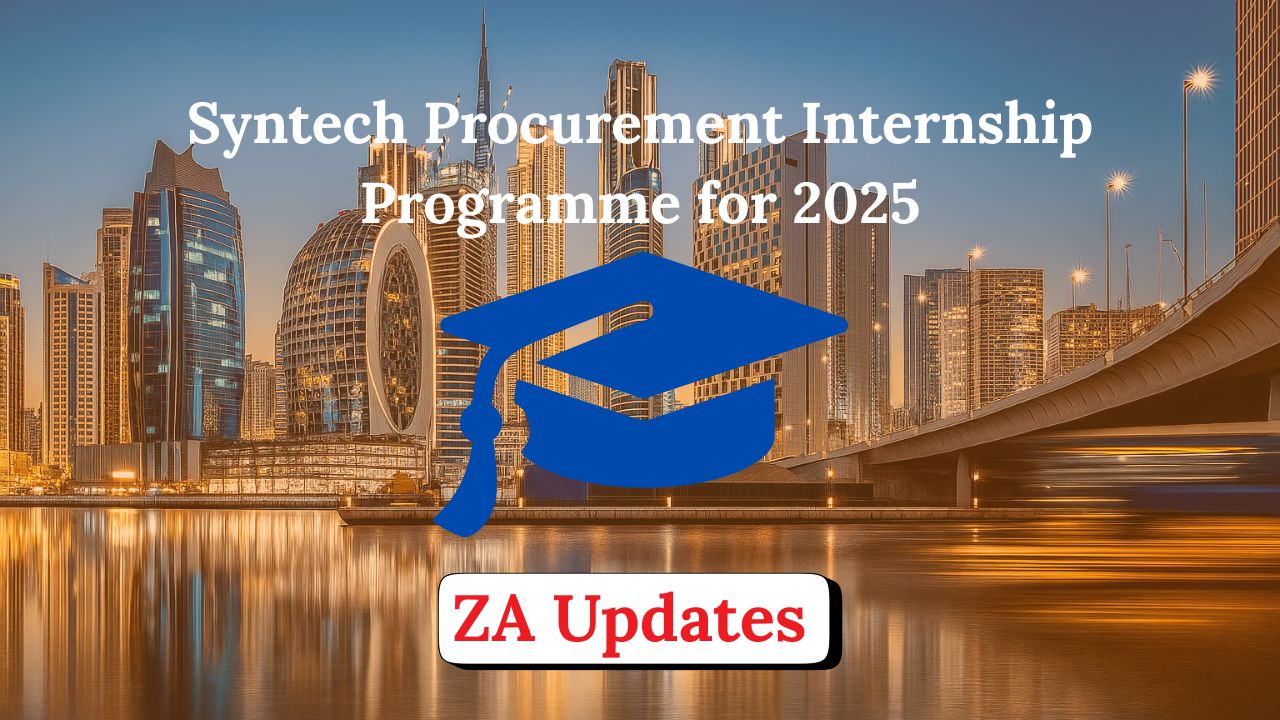 Syntech Procurement Internship Programme for 2025