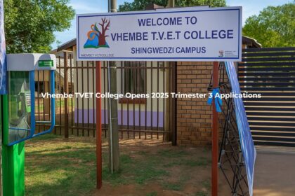 Vhembe TVET College Opens 2025 Trimester 3 Applications