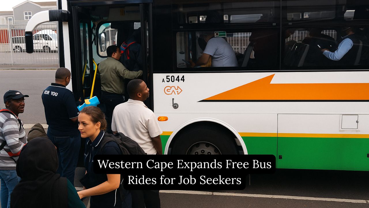 Western Cape Expands Free Bus Rides for Job Seekers