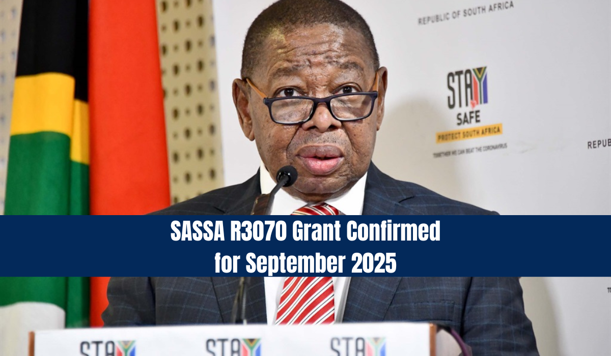 SASSA R3070 Grant Confirmed for September 2025