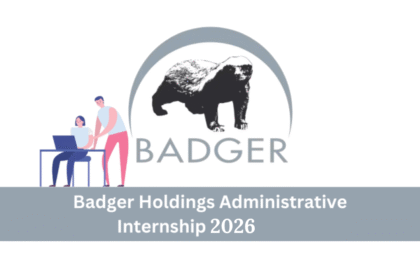 Badger Holdings Administrative Internship 2026