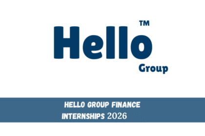 Hello Group Finance Internships 2026