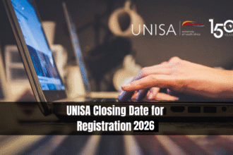 UNISA Closing Date for Registration 2026