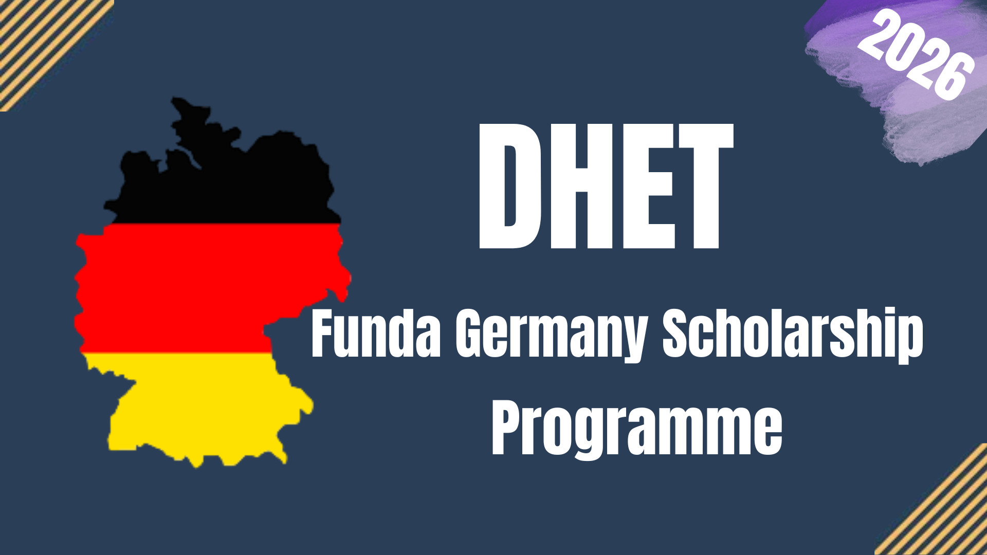 DHET Funda Germany Scholarship