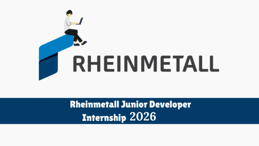 Rheinmetall Junior Developer Internship 2026