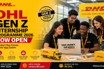DHL Gen Z Internship Programme 2026 Now Open