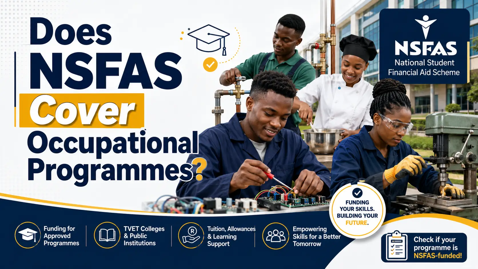 Does NSFAS Cover Occupational Programmes