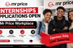 Internships Applications Open for Mr Price
