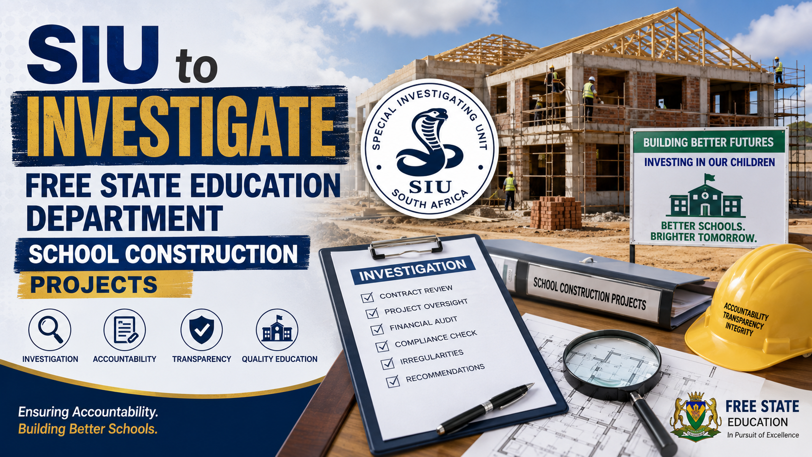 SIU to Investigate Free State Education Department
