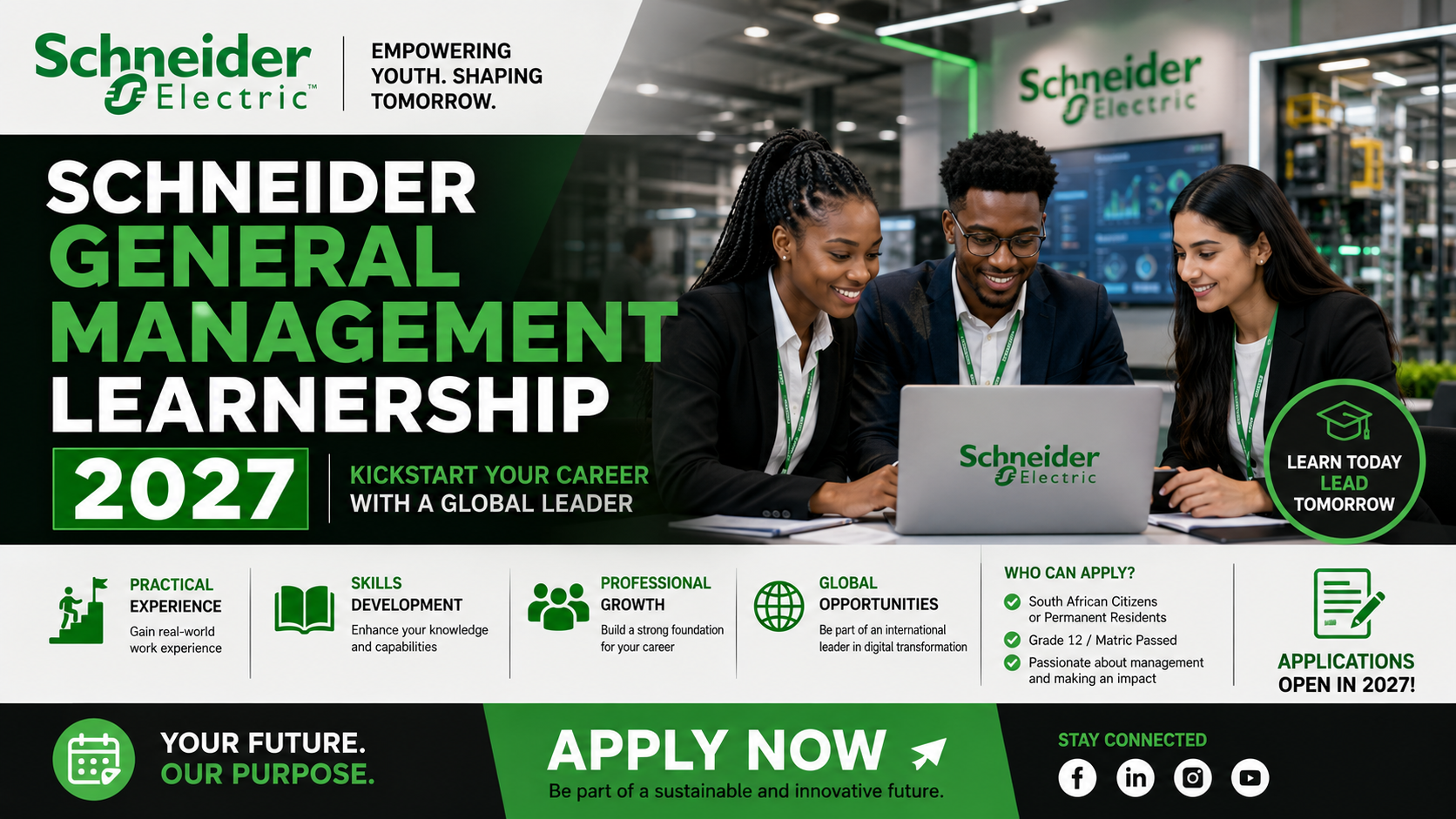Schneider General Management Learnership 2027